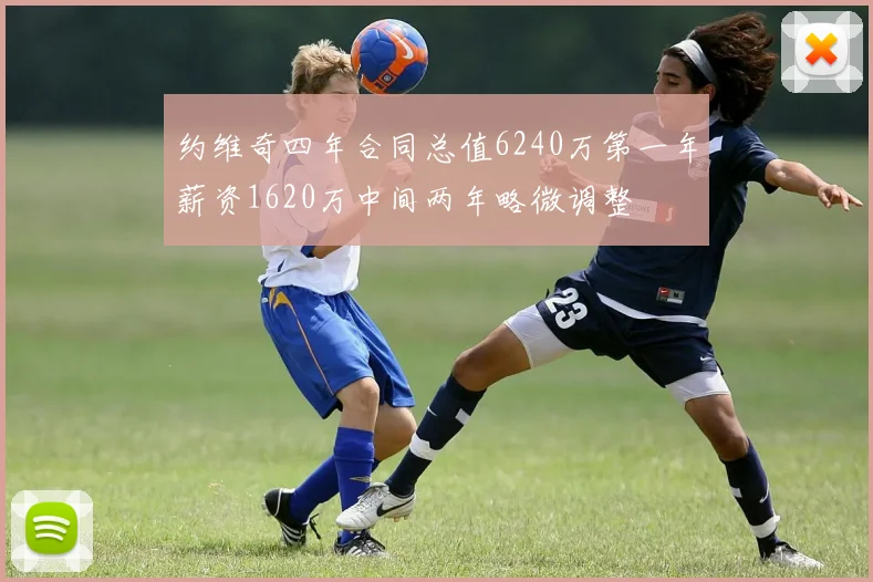 约维奇四年合同总值6240万第一年薪资1620万中间两年略微调整